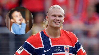 Niño nombre Erling Haaland
