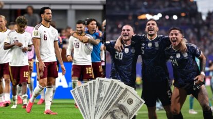 Dinero España y Argentina Mundial