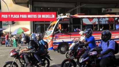 PICO Y PLACA PARA MOTOS EN MEDELLÍN