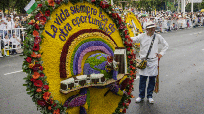 Silletero en la Feria de las Flores de Medellín | Getty Images