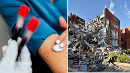 Donar sangre terremoto | Getty Images