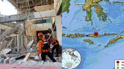 Imágenes terremoto Indonesia