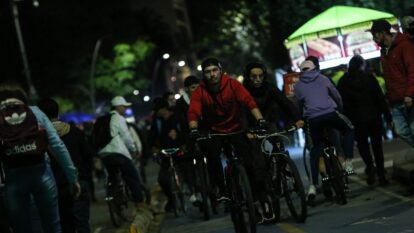 Ciclovía Nocturna Bogotá
