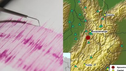 Nuevo sismo Colombia
