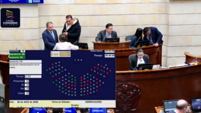 Votación Senado evacuación