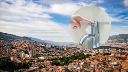 Cortes agua Medellín