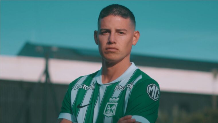 Precio camiseta James Rodríguez Nacional